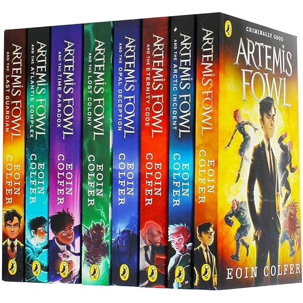 Amazon.com: Artemis Fowl Collection 8 Books Set (Artemis Fowl